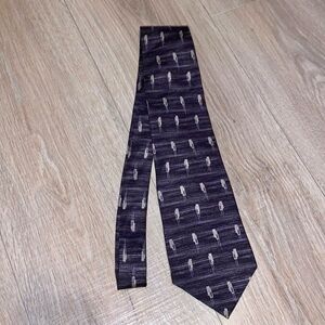 Stafford grey 100% silk office formal tie